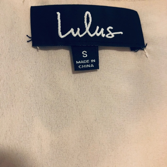 NWT Lulu's Desert Trip Peach Blue Wrap Dress - Picture 5 of 8